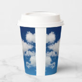 Lange weiche Wolken Pappbecher (Links)