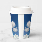 Lange weiche Wolken Pappbecher (Rechts)