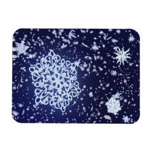 Lange Winternacht Flexmagnet Magnet