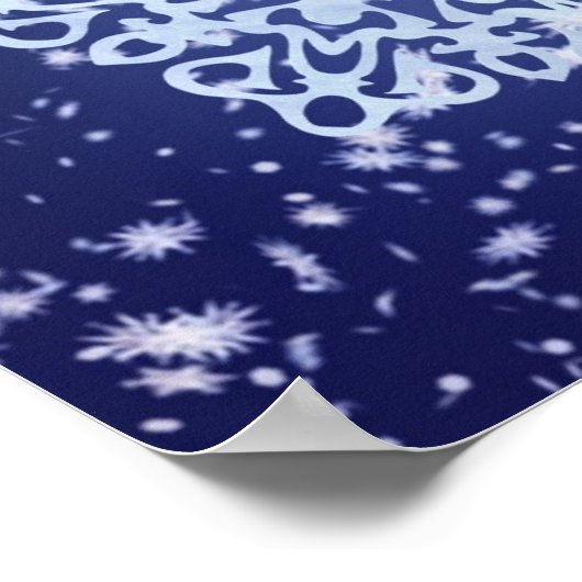 Lange Winternachtsausgabe Poster (Ecke)