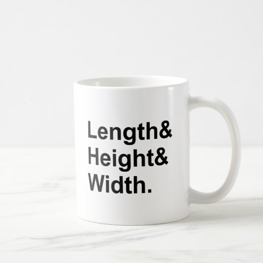 Länge x Breite x Höhe | Messfläche Kaffeetasse (Rechts)