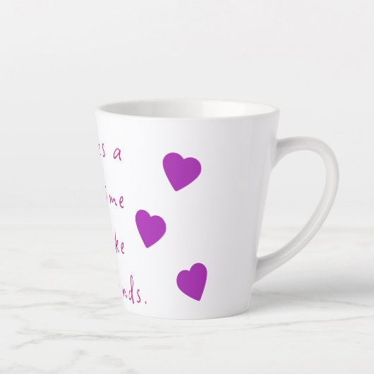 Lange Zeit, alte Freunde Tasse (Rechts)