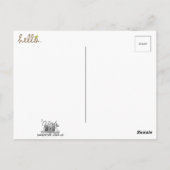 Lange Zeit, keine Postkarte sehen (Rückseite)