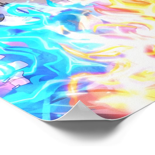 lange Zeit nicht sehen Poster (Ecke)