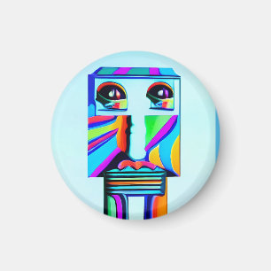 Längen alte Soul Kunstkunst Magnet