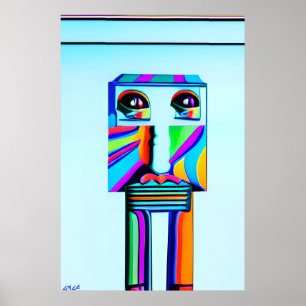 Längen alte Soule Surrealismus Kunst Poster