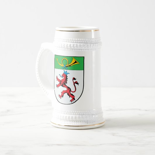 Langenfeld Wappen Tasse (Vorderseite Links)