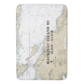 Längengrad des Nautic North Michigan Badematte (Vorderseite Vertikal)