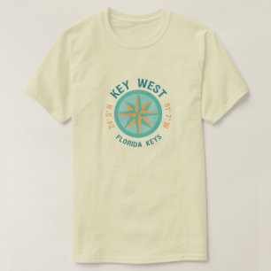 Längengrad von Key West Florida T-Shirt