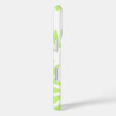 Längengrünes geometrisches Muster Case-Mate iPhone Hülle (Rückseite / Rechts)