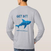 Langer die Hülsen-T - Shirt der Männer (Rückseite)