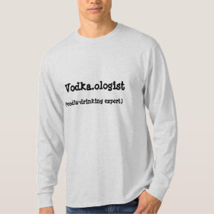 Langer die Hülsen-T - Shirt Vodka.ologist Männer