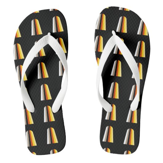 Langer Haar-Stolz Badesandalen (Fußbett)