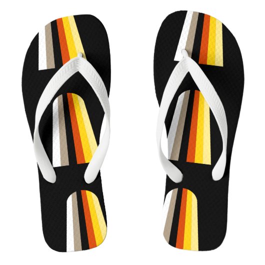 Langer Haar-Stolz Badesandalen (Fußbett)