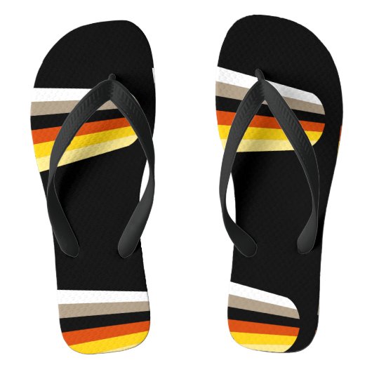 Langer Haar-Stolz Badesandalen (Fußbett)