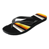 Langer Haar-Stolz Badesandalen (Schrägansicht)