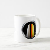 Langer Haar-Stolz Kaffeetasse (VorderseiteRechts)