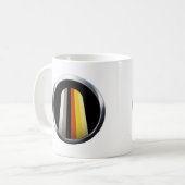 Langer Haar-Stolz Kaffeetasse (Vorderseite Links)