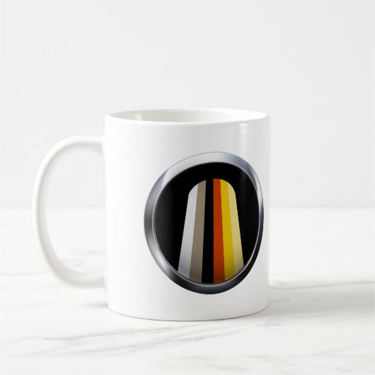 Langer Haar-Stolz Kaffeetasse (Links)