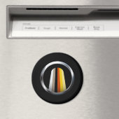 Langer Haar-Stolz Magnet (In Situ (Geschirrspüler))