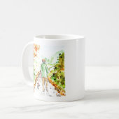 Langer Heimweg Kaffeetasse (Vorderseite Links)