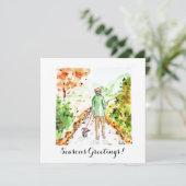 Langer Heimweg Karte (Stehend Vorderseite)