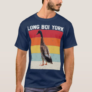 Langer Kerl York Retro Vintage T-Shirt