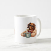 Langer Körper, große Liebe Kaffeetasse (VorderseiteRechts)