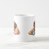 Langer Körper, große Liebe Kaffeetasse (Mittel)