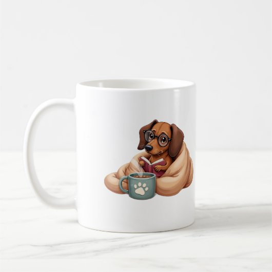 Langer Körper, große Liebe Kaffeetasse (Links)
