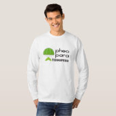 Langer Männer der Hülsen-T T-Shirt (Vorne ganz)