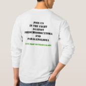 Langer Männer der Hülsen-T T-Shirt (Rückseite)
