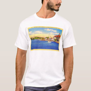 Langer See - Neapel-Ufergegend u. Bucht von T-Shirt