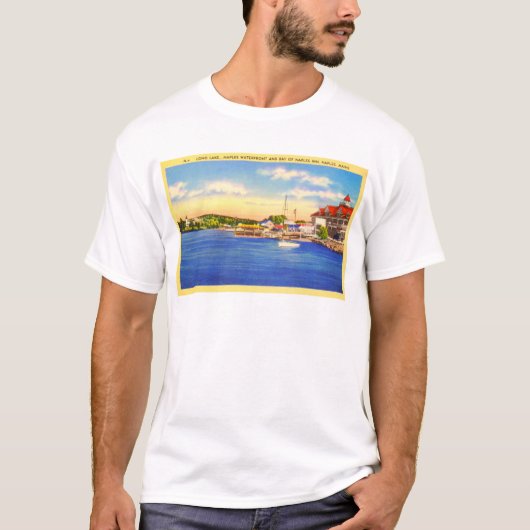 Langer See - Neapel-Ufergegend u. Bucht von T-Shirt (Vorderseite)