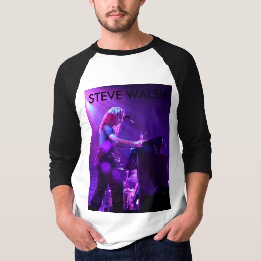 Langer Sleeved Steve im Konzert-T - Shirt (Vorderseite)