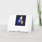 Langer Sprung, viel Glück Karte (Rückseite)