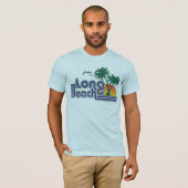 Langer Strand T-Shirt (Vorne ganz)