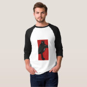Langer T - Shirt die Hülse der Männer mit (Vorne ganz)