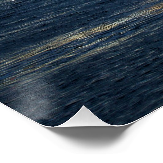 langer Weg Poster (Ecke)