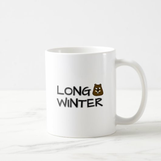 Langer Winter Kaffeetasse (Rechts)