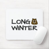 Langer Winter Mousepad (Mit Mouse)