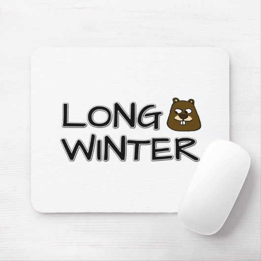Langer Winter Mousepad (Mit Mouse)