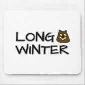 Langer Winter Mousepad (Vorne)