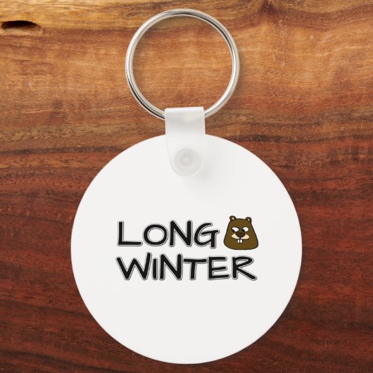 Langer Winter Schlüsselanhänger (Vorderseite)