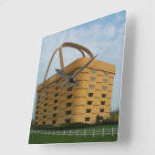 Längere Stapelhalterung Quadratische Wanduhr (Winkel)