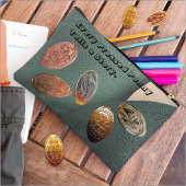Längeres Souvenir-Coin/Pressed Penny Collector Zubehörtasche