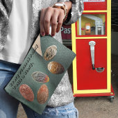 Längeres Souvenir-Coin/Pressed Penny Collector Zubehörtasche