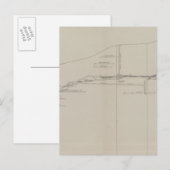 Längerlicher Teil des südlichen Ärmelkanals Postkarte (Vorne/Hinten)
