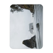 Langes Auftreten von Wellenbewegungen am Ruby Beac Magnet (Vertikal)