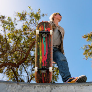 Langes Bild 8v Skateboard